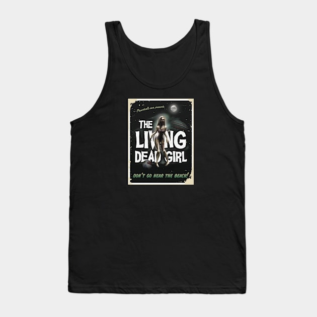 The Living Dead Girl Tank Top by PopArtCult